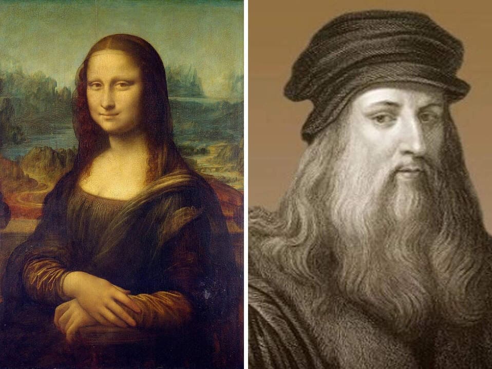 Leonardo da Vinci, "Mona Lisa", ca. 1503-1516